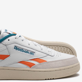 CLUB C REVENGE - WHITE / PUMP ORANGE / SEAPORT TEAL