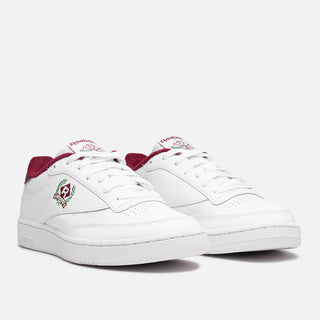 CLUB C 85 - WHITE / BURGUNDY