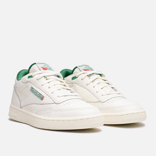 CLUB C MID II VINTAGE - WHITE / GREEN