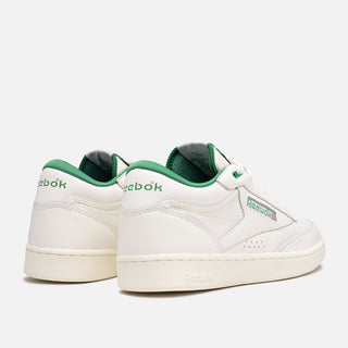 CLUB C MID II VINTAGE - WHITE / GREEN