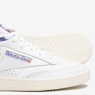 CLUB C MID II VINTAGE - WHITE / COBALT