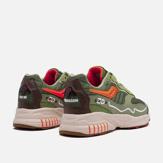 MAYBE TOMORROW X SAUCONY 3D GRID HURRICAINE "TORTOISE"