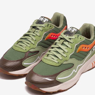 MAYBE TOMORROW X SAUCONY 3D GRID HURRICAINE "TORTOISE"