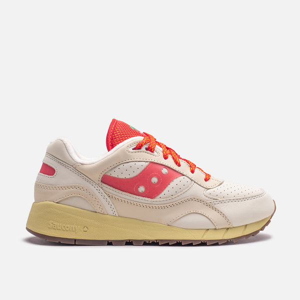 Saucony - Shadow 6000 'New York Cheesecake' Sneakers Beige / Red –