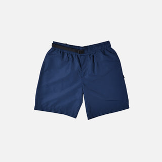 JAPANESE NYLON CAMP SHORT - MARITIME BLUE