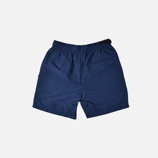 JAPANESE NYLON CAMP SHORT - MARITIME BLUE