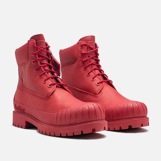 BEE LINE X TIMBERLAND 6" PREMIUM RUBBER-TOE BOOT - RED NUBUCK