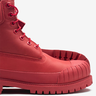 BEE LINE X TIMBERLAND 6" PREMIUM RUBBER-TOE BOOT - RED NUBUCK