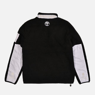 MASTERMIND X TIMBERLAND FLEECE JACKET - BLACK / WHITE