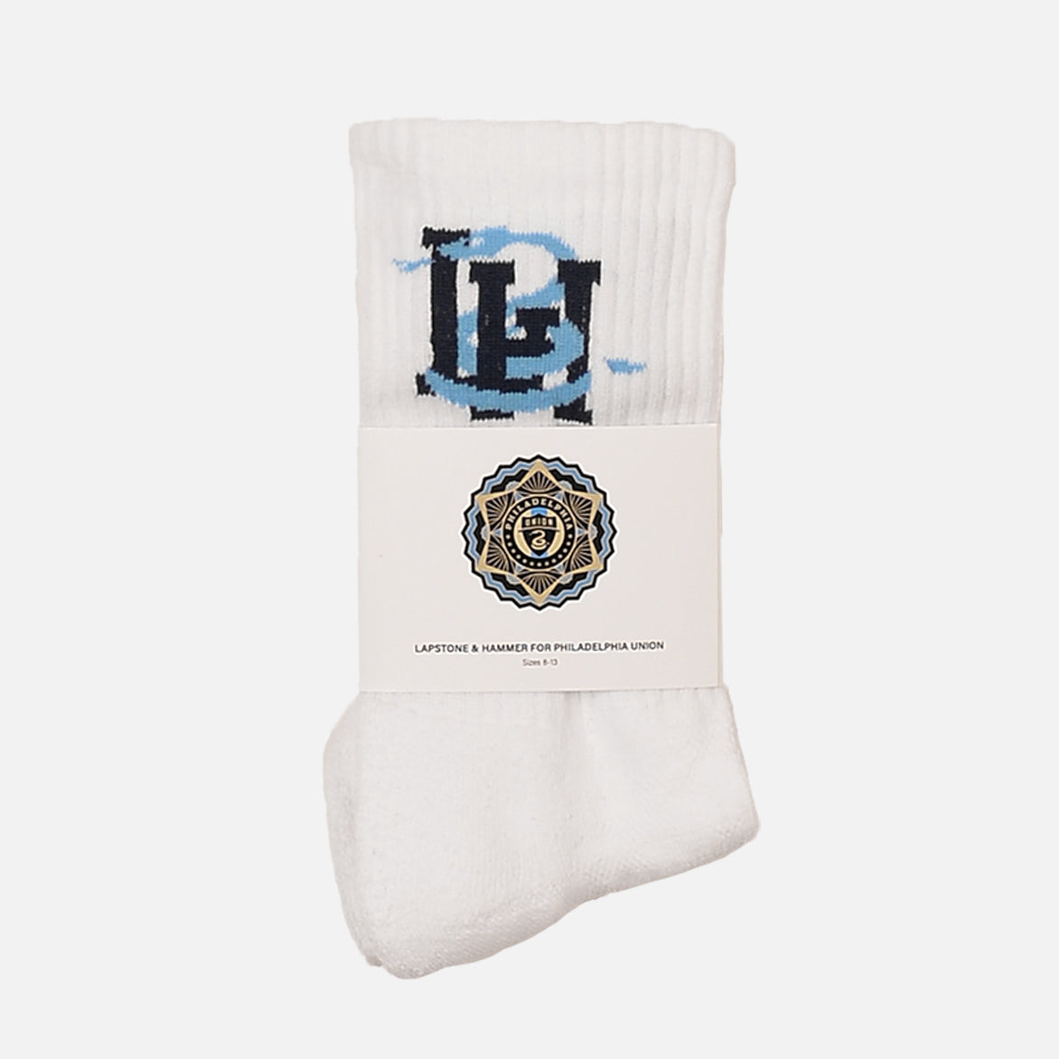 LH UNION SNAKE SOCKS - WHITE