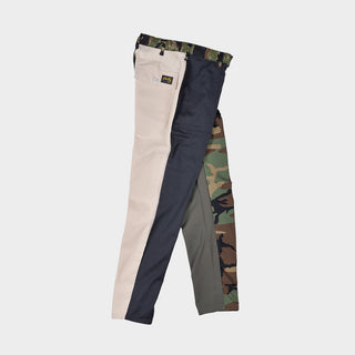 RECONSTRUCT TAPER FATIGUE PANT - NAVY / WOODLAND (2)