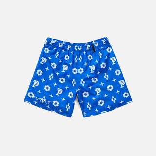 P504 ALL-AROUND SHORT - BLUE MONOGRAM