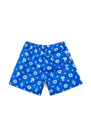 P504 ALL-AROUND SHORT - BLUE MONOGRAM