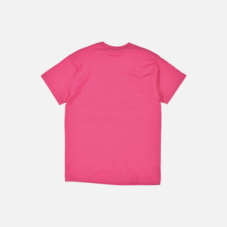 LH MAIN LOGO TEE - HOT PINK