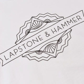 LH MAIN LOGO TEE - WHITE