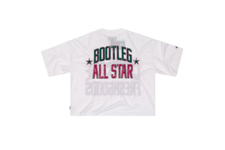 JOE FRESHGOODS X CONVERSE CROPPED FOOTBALL JERSEY - WHITE